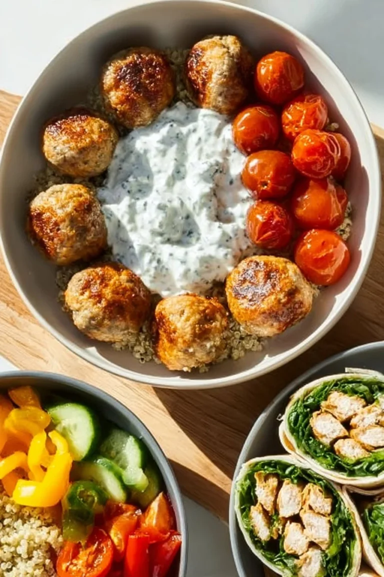 Easy 30g protein lunch ideas for work and meal prep