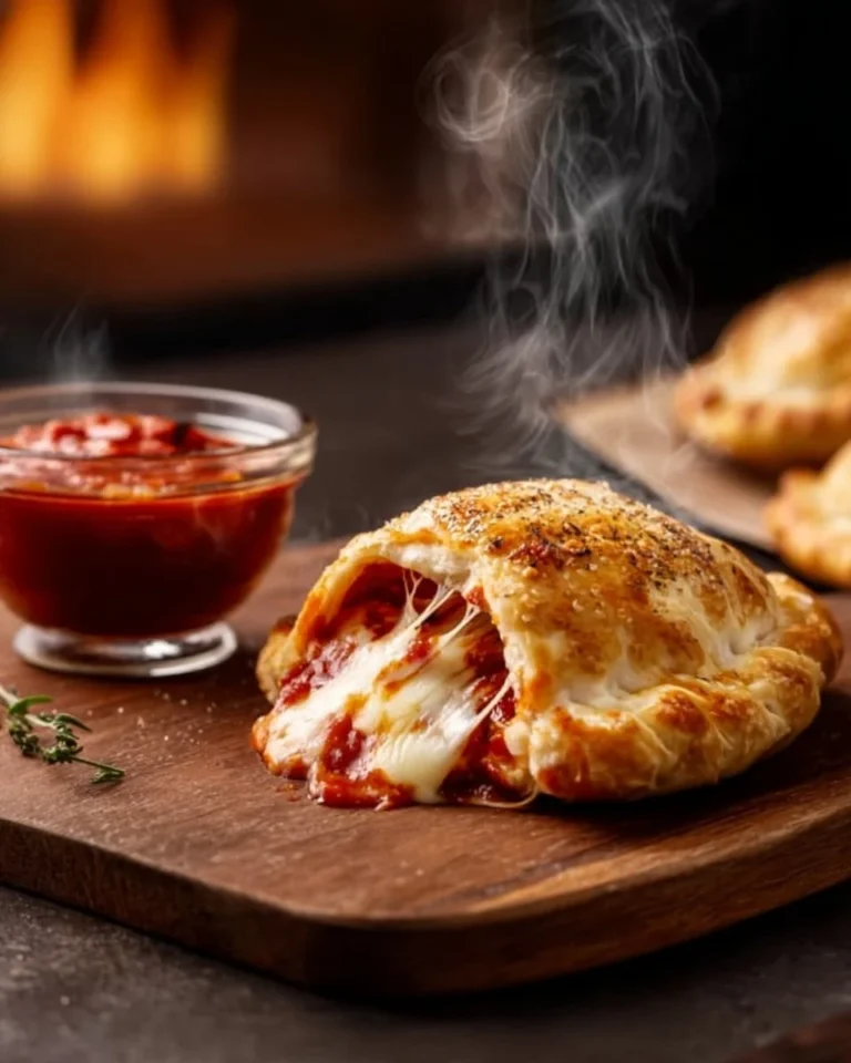 Delicious Air Fryer Hot Pockets cooked to perfection in an air fryer.