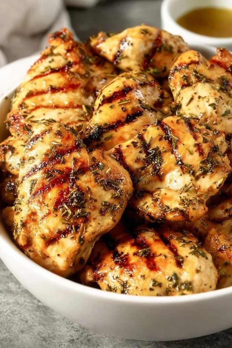 Chick-fil-A style grilled nuggets served on a plate