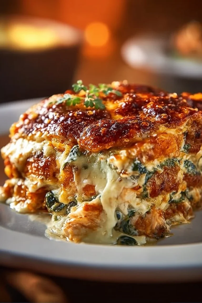 High protein chicken zucchini bake dish with fresh vegetables