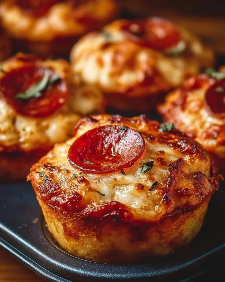 Keto Carnivore Pizza Muffins - Delicious low-carb snack option