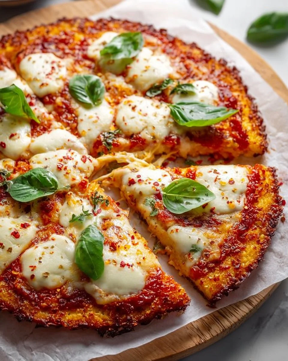 Keto pizza crust made with cottage cheese, low-carb and healthy.