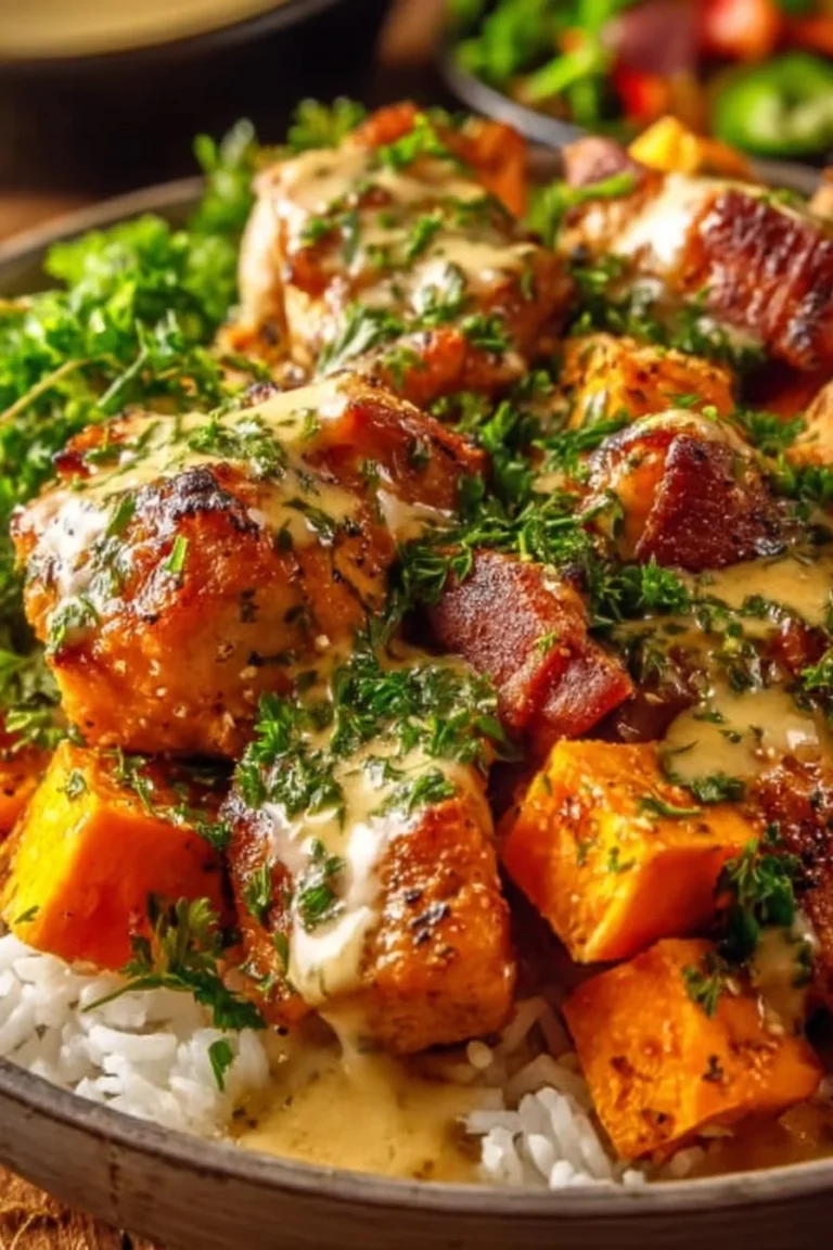 Chicken and Sweet Potato Bowls for a healthy meal option