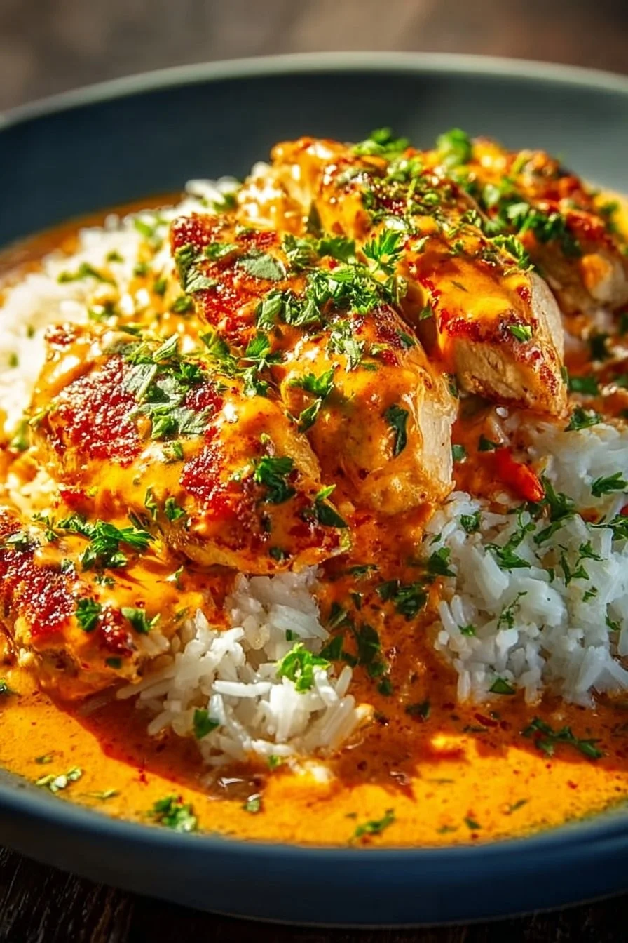 Creamy Cajun Chicken dish, ready in 30 minutes for a quick weeknight meal.