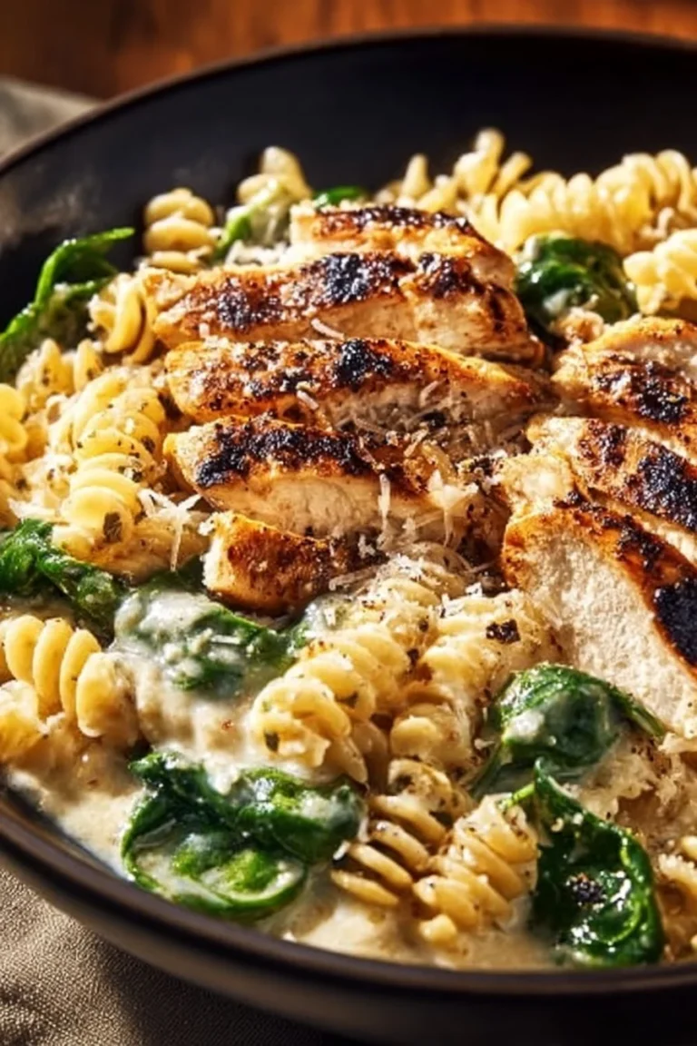 High protein garlic parmesan pasta bowls with cheese and herbs