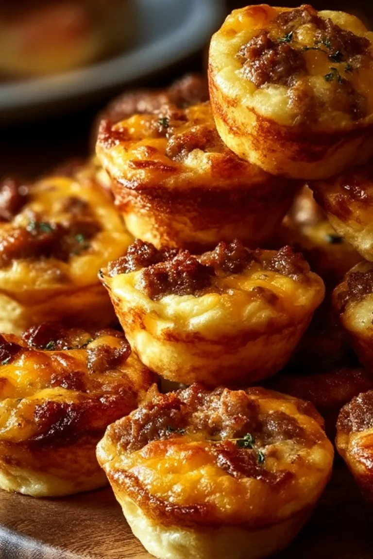 High protein pancake sausage mini muffins for a nutritious breakfast option