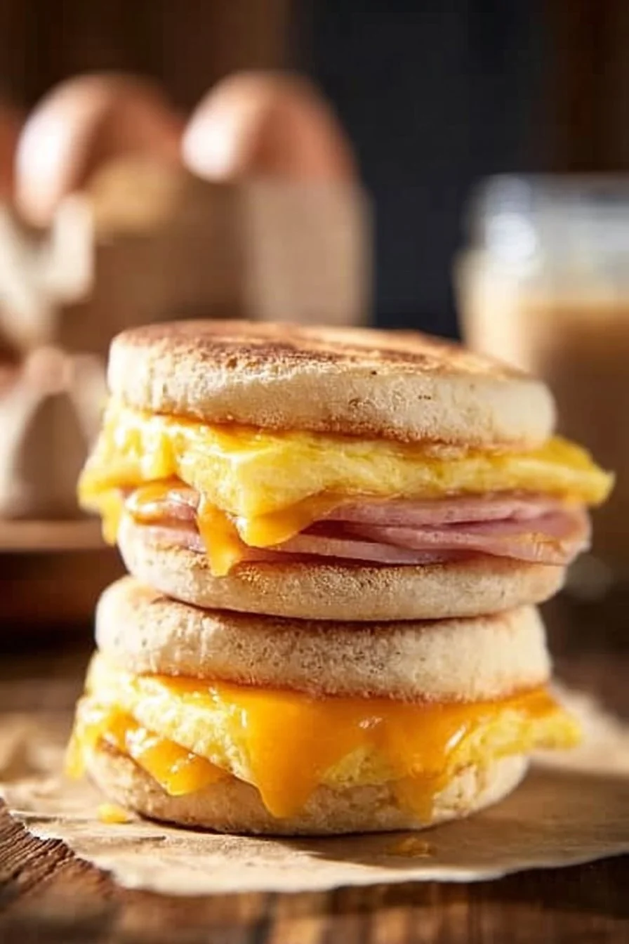 Delicious make-ahead freezer breakfast sandwiches ready to enjoy