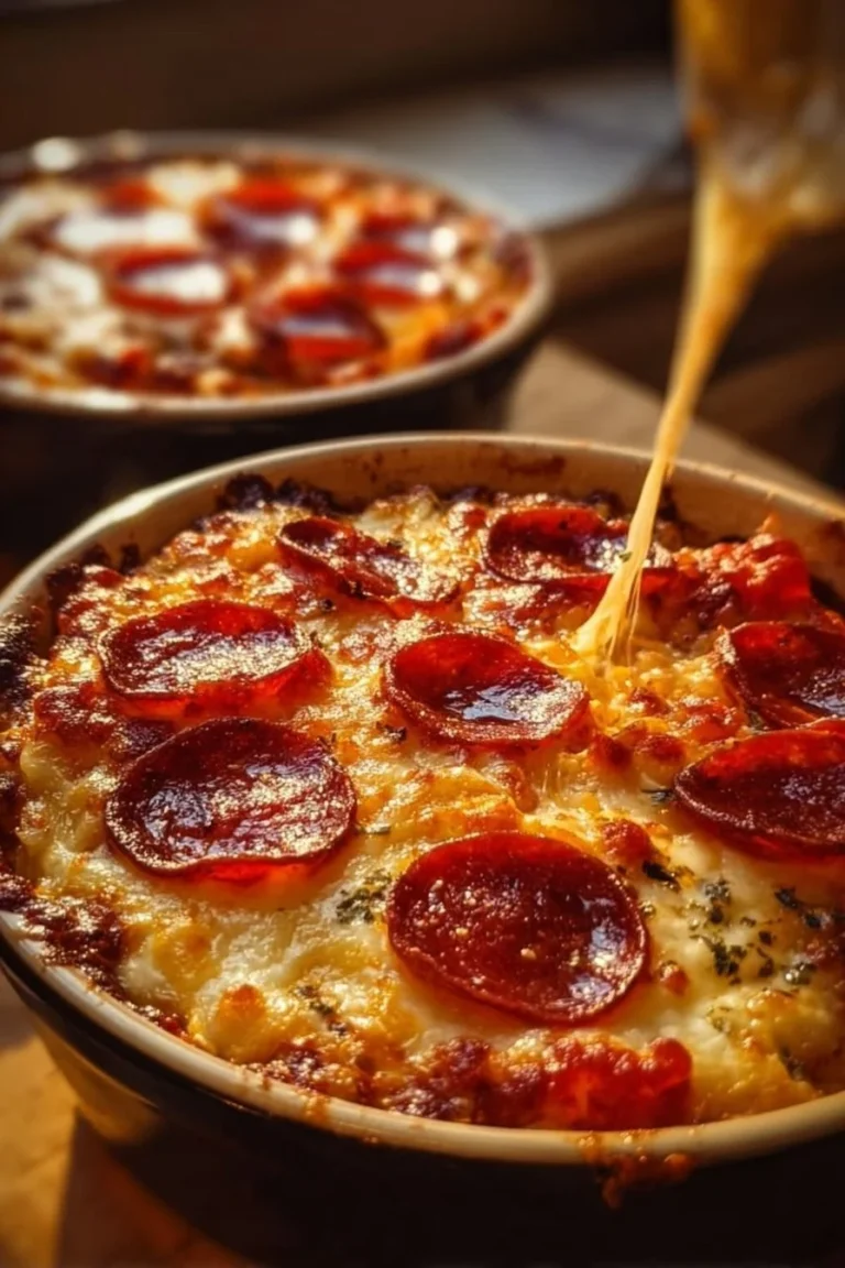 High-protein cottage cheese pizza bowl ready in under 15 minutes