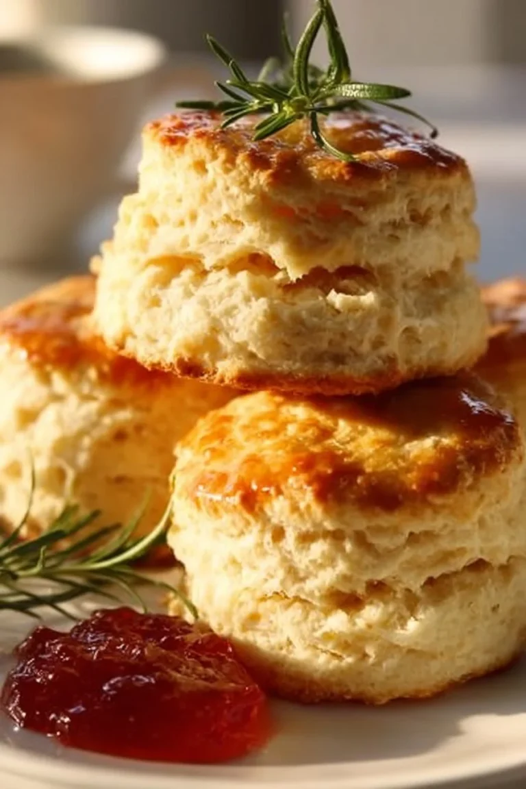 Freshly baked Keto Biscuits on a plate, perfect for a low-carb diet.