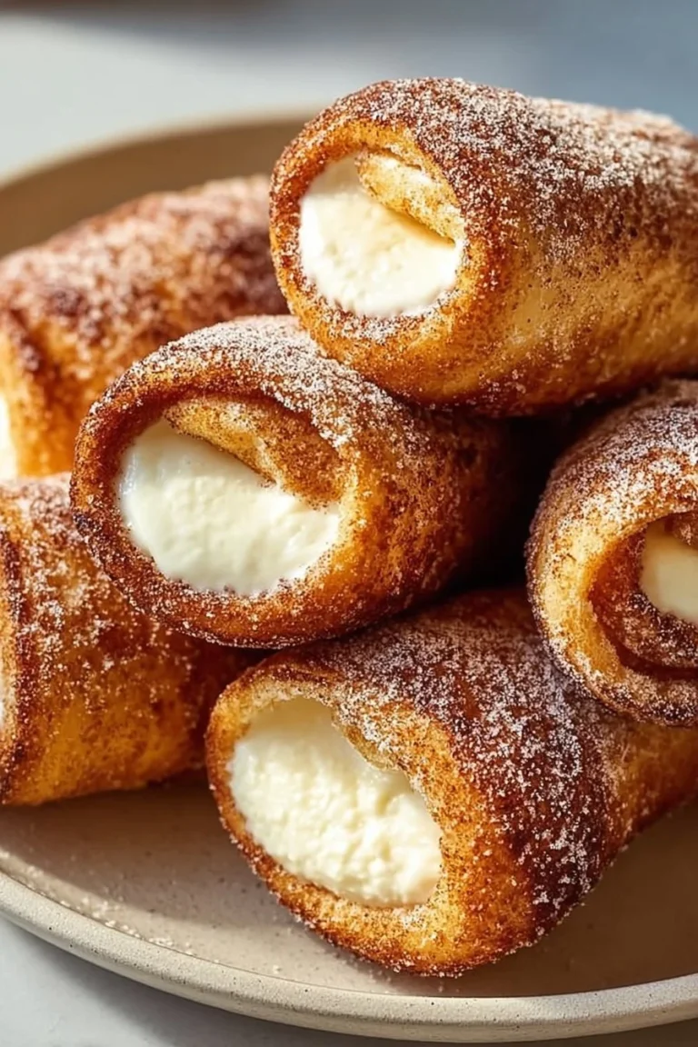 Keto Cinnamon Cream Cheese Roll-Ups served on a plate